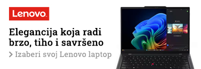 Lenovo. Elegancija koja radi brzo, tiho i savršeno. Lenovo Laptopi.