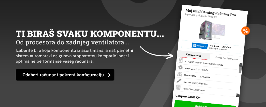 Izgradite svoj prilagođeni gaming računar