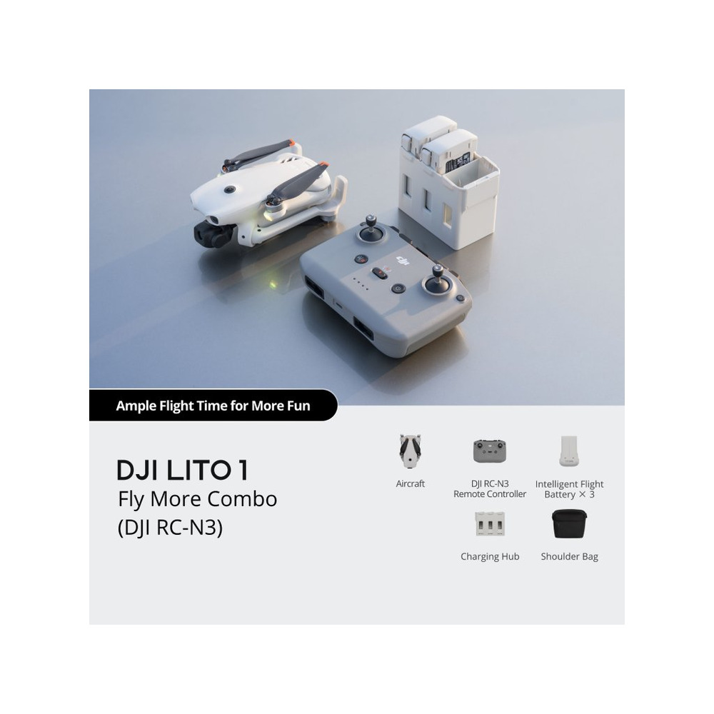 DJI Lito 1 Fly More Combo sa DJI RC-N3
