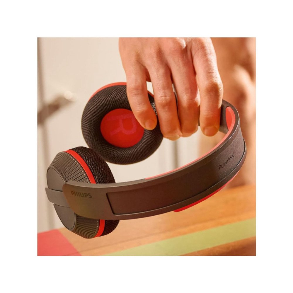 Philips TAA6219BK BT slušalSolarno napajane; perivijastučići za uši; baterije od 80 sat