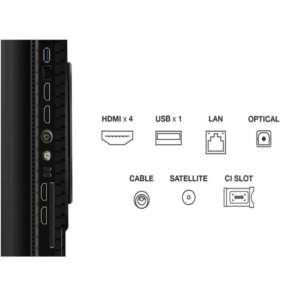 TCL 85"P8K 4K QLED TV 144HzGoogle TV; Motion Clarity Pro;Game Master; Onkyo 2.1;