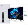 TCL 85"P7K 4K QLED TV 60HzGoogle TV; HDR multi-format;HVA Panel; Game Master; Dolby Atmos;