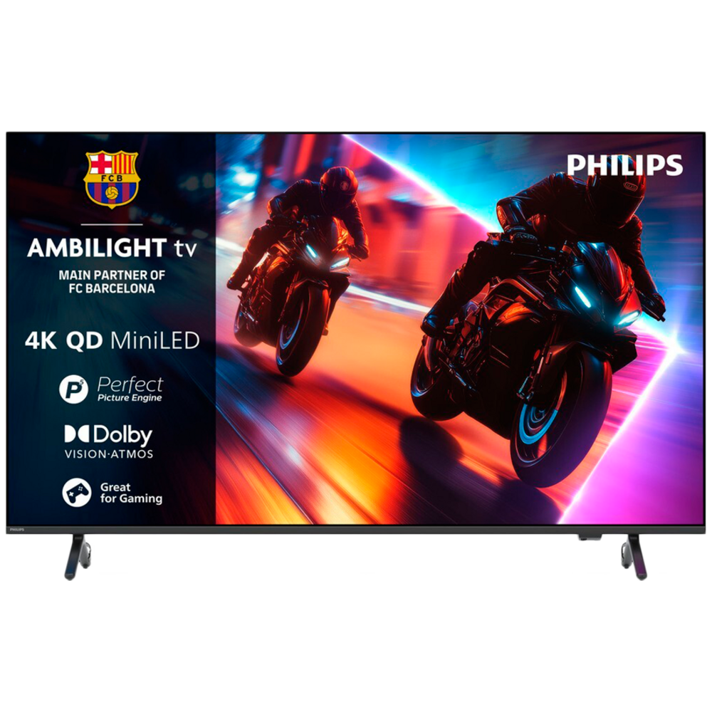 75" Philips Ambilight 4K Quantum Dot Mini-LED TV