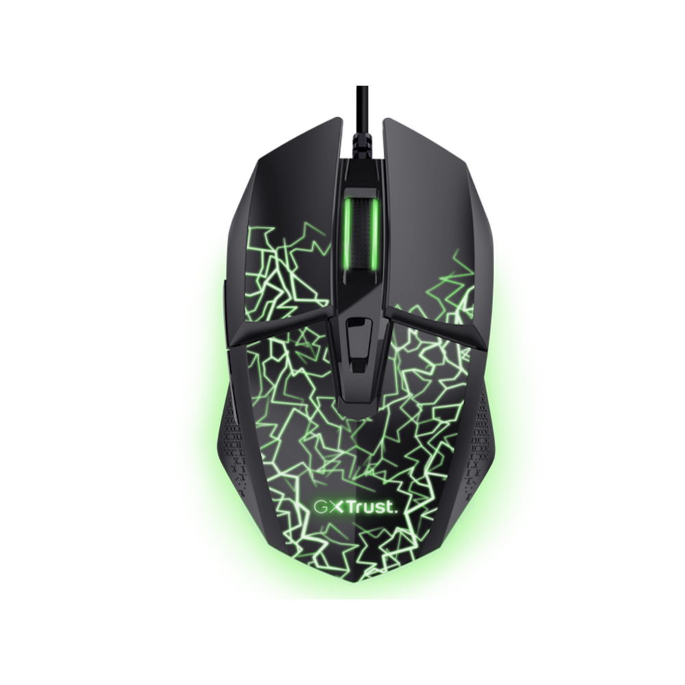 GXT113 FELOX LED GAMING MOUSE, žičani miš, USB-A, 6400 DPI