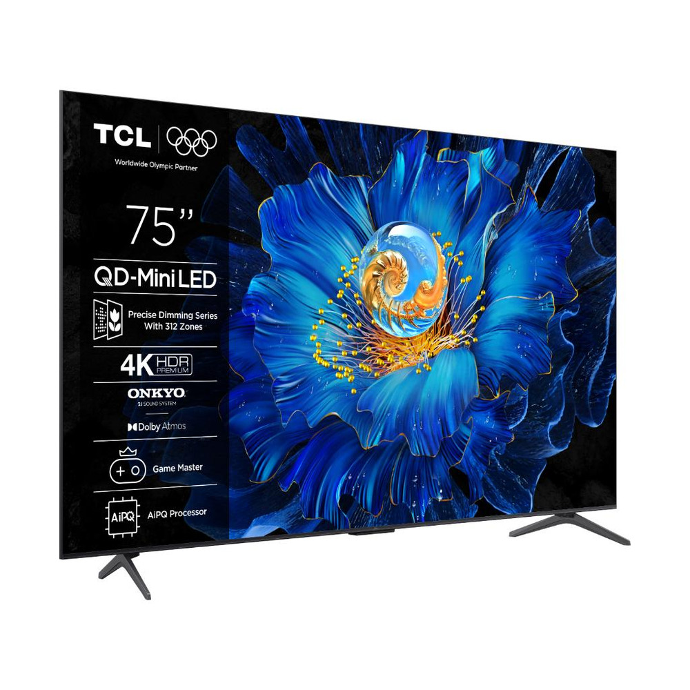 TCL 75"C6KS 4K QD-Mini LED TV60Hz Google TV; Game Master;Dolby Atmos; Onkyo 2.1; HDR Premium;