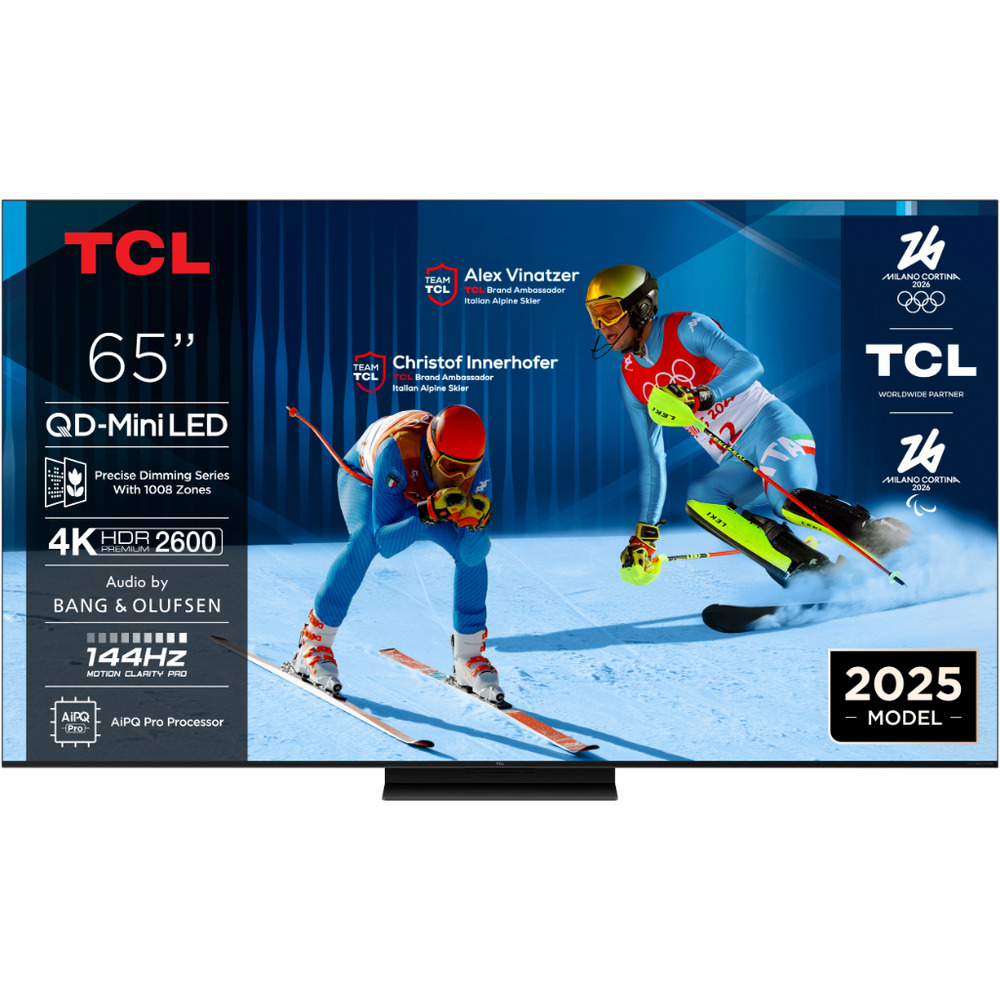 TCL 65"C7K 4K QD-Mini LED TV144Hz Google TV; Game Master;Audio BANG & OLUFSEN; HDR Premium;