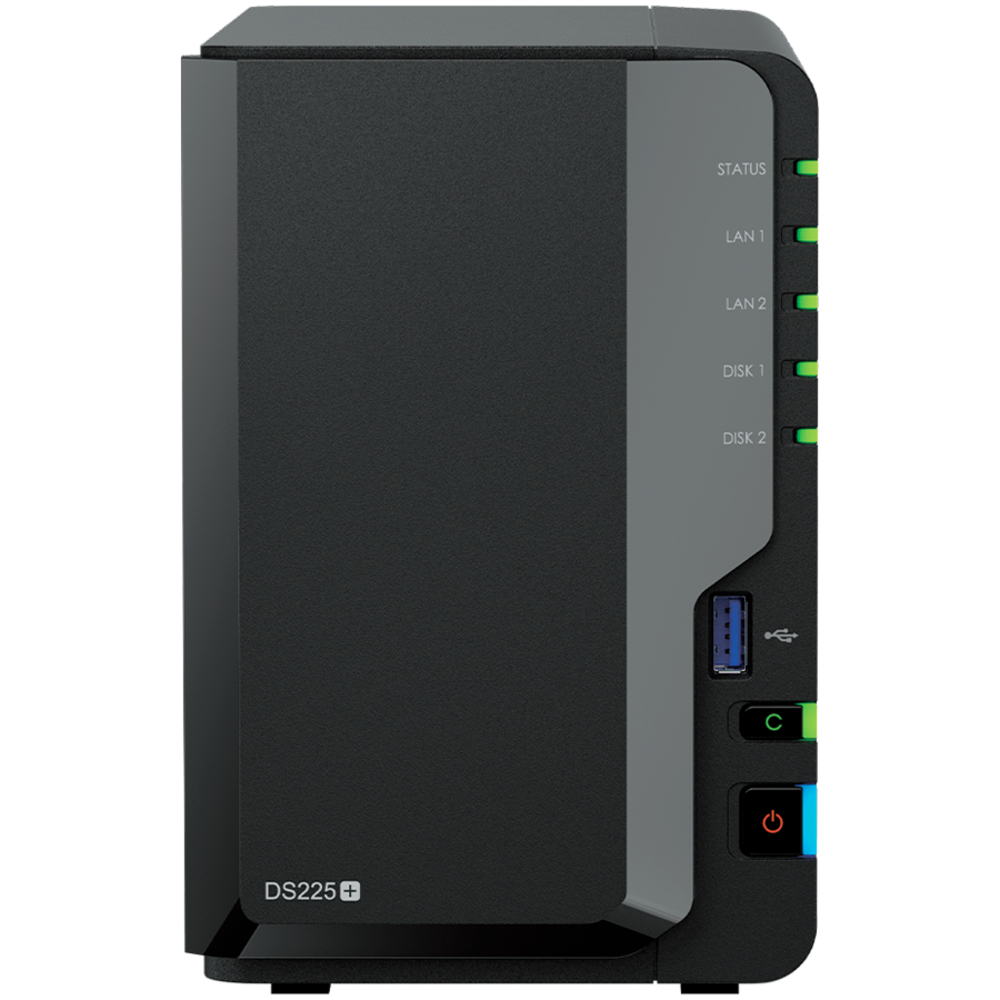 Synology DS225+ Tower 2-Bay NAS