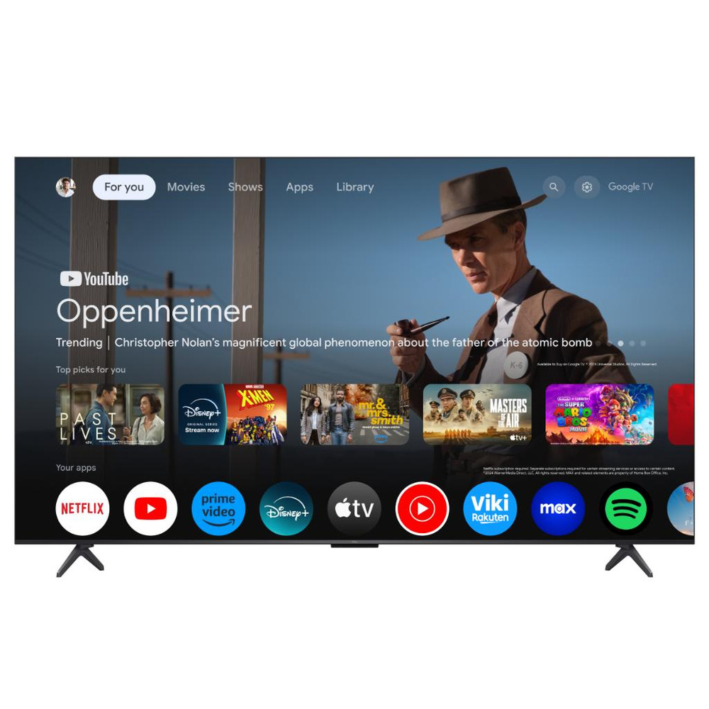 TCL 75"C6KS 4K QD-Mini LED TV60Hz Google TV; Game Master;Dolby Atmos; Onkyo 2.1; HDR Premium;