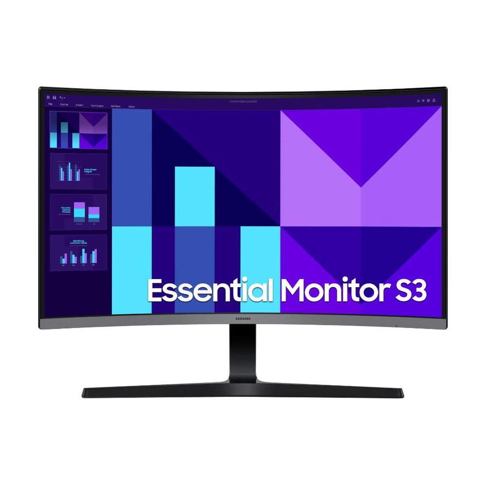 27" FHD Zakrivljeni monitor S31920x1080, 100Hz, 250cdVA, 4ms, 4000:1, 1800R, HDMI, VGA