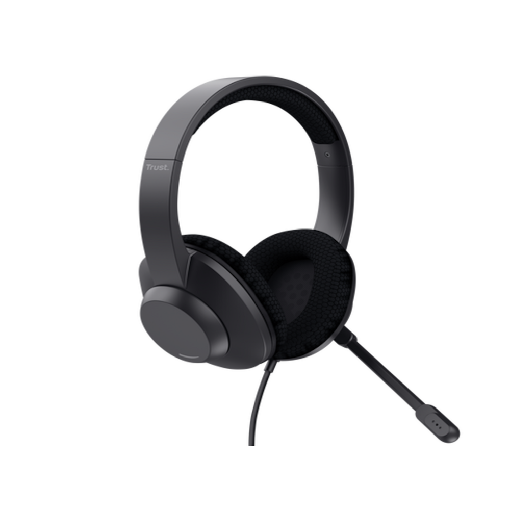 Trust Ayda Max USB-ENC žičaneslušalice, noise-cancellingmikrofon, stereo, crne