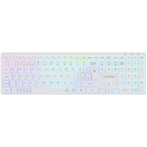 Canyon Bežična Tastatura RGB Dual Mode Bijela