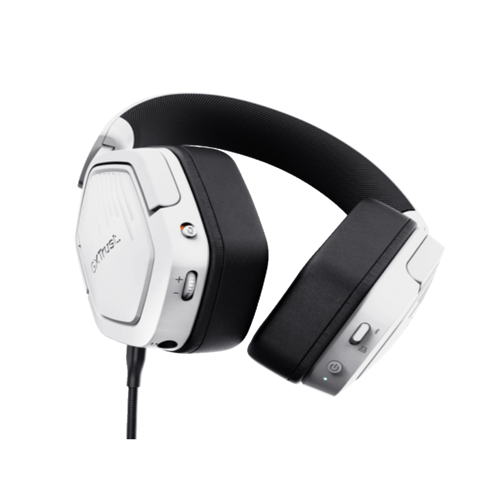Trust GXT493W Carus over-earwireless slušalice, bijele