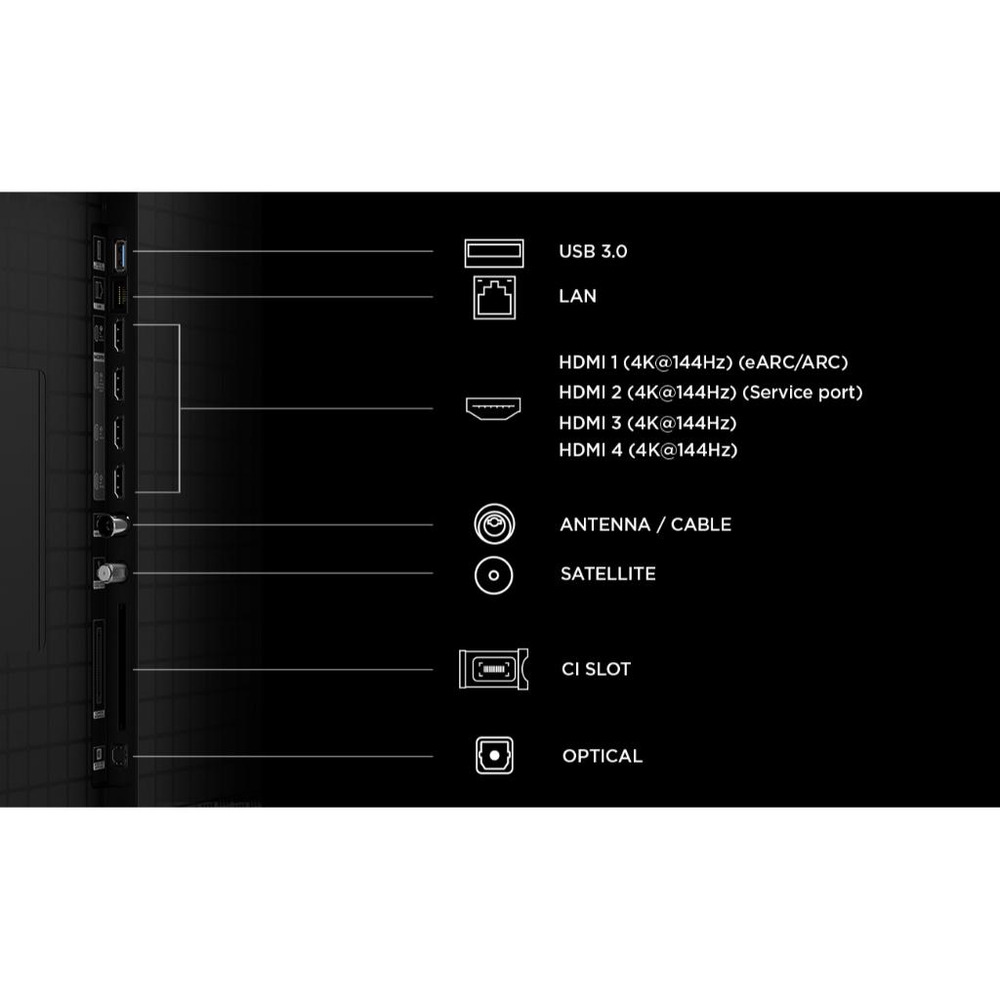 98" TCL C8L 4K Mini LED Google