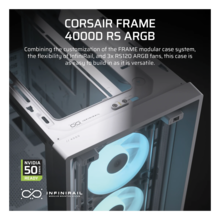 CORSAIR FRAME 4000D RS ARGB White