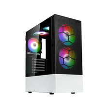 Kolink Observatory MX Mesh ARGB, Mid-tower, ATX 5x ARGB Fans, Black/White