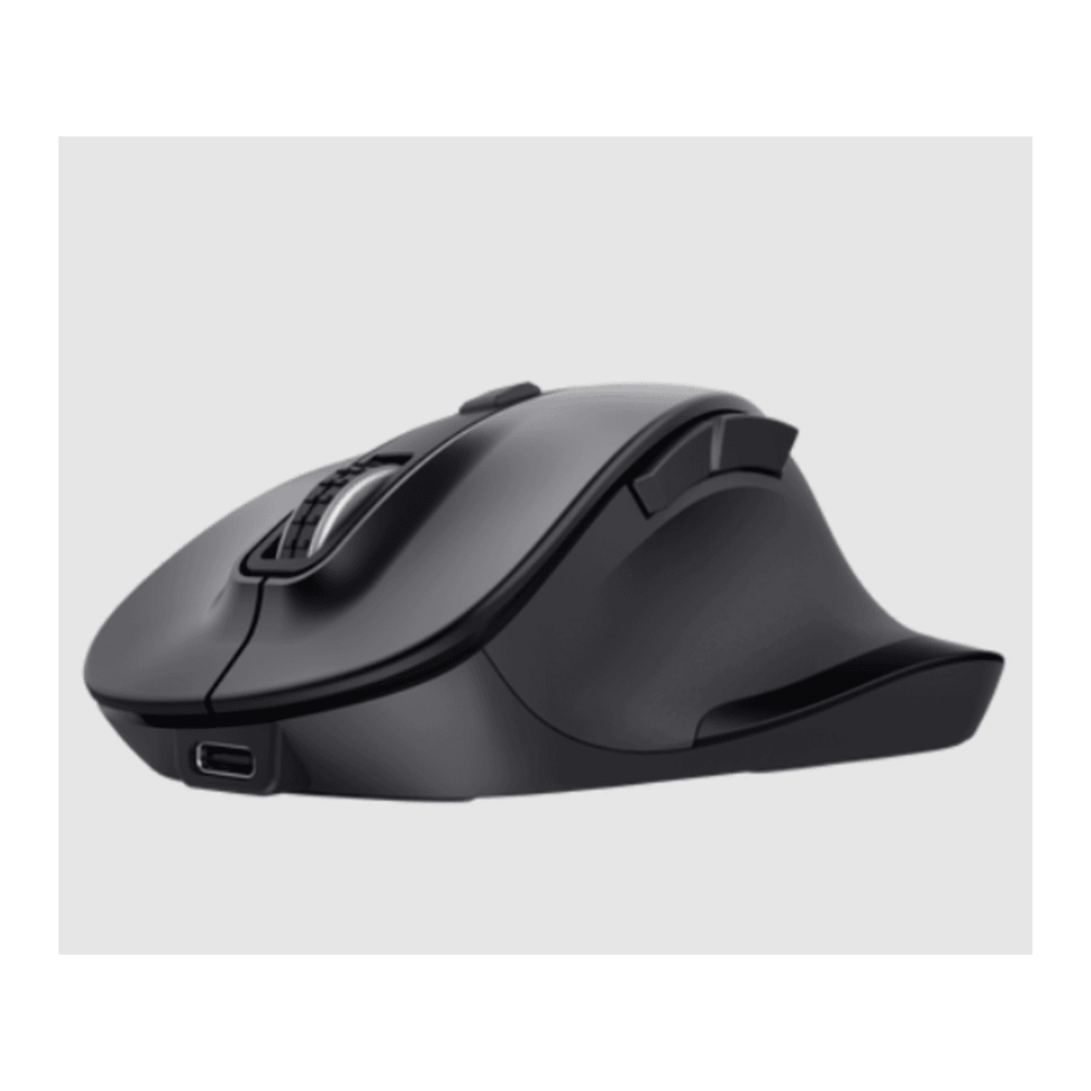 Trust Fyda multi-devicewireless miš, USB-C, optičkisenzor, 800-2400 dpi, crni