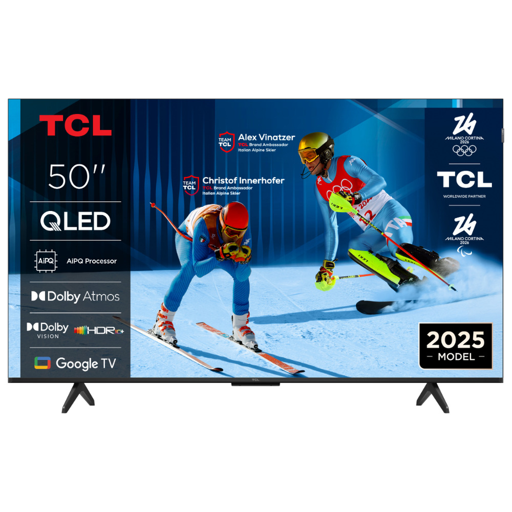 TCL 50"P7K 4K QLED TV 60HzGoogle TV; HDR multi-format;HVA Panel; Game Master; Dolby Atmos;