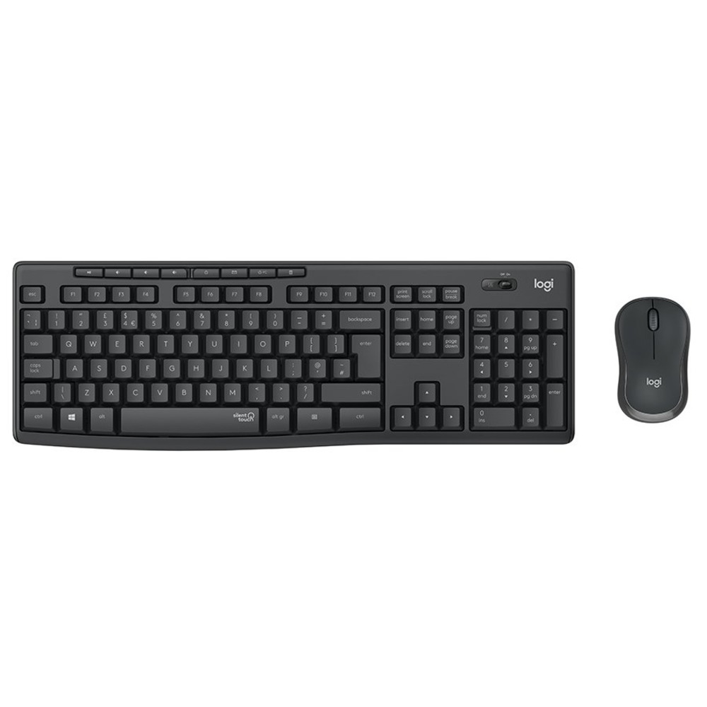 Logitech MK295 Bežični Silent Combo - Grafit