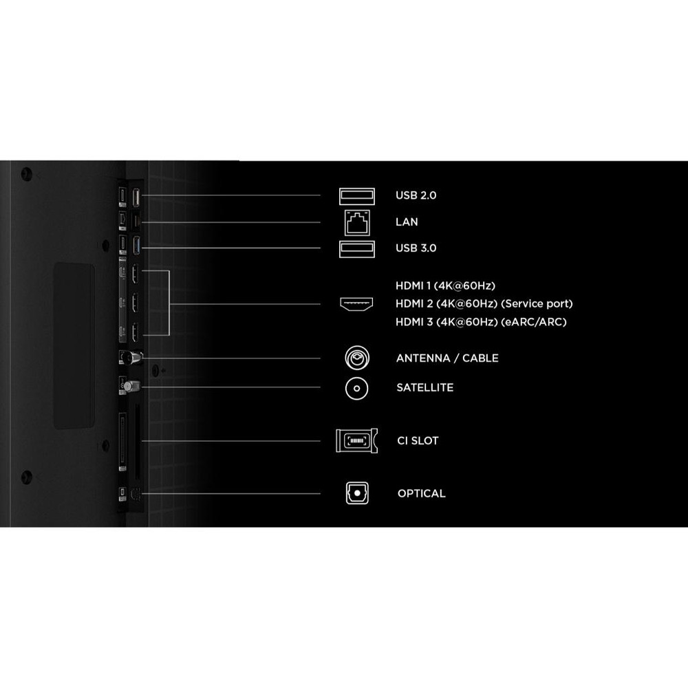 TCL 85"P7L 4K QLED Google TV;60Hz, VRR, Dolby Atmos;Dolby Vision, 450 nits; Onkyo 2.1ch
