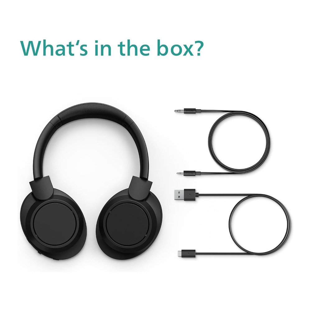 Philips TAH6509BK/00 slušal,Overhead BT slušalice, do 70h, Noise Cancelling Pro