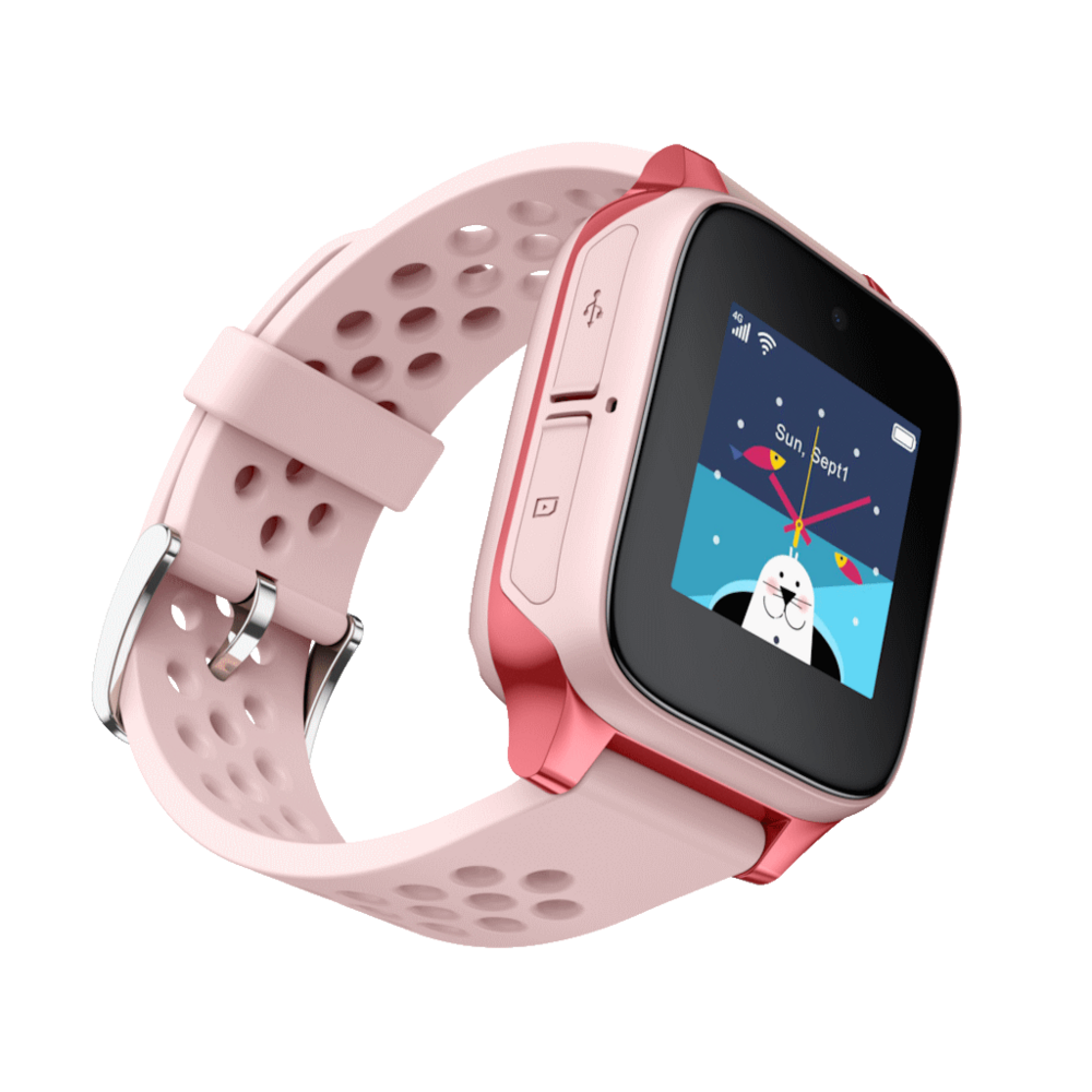 TCL djeciji pametni sat MT46X Pink Precizan GPS, SOS dugme