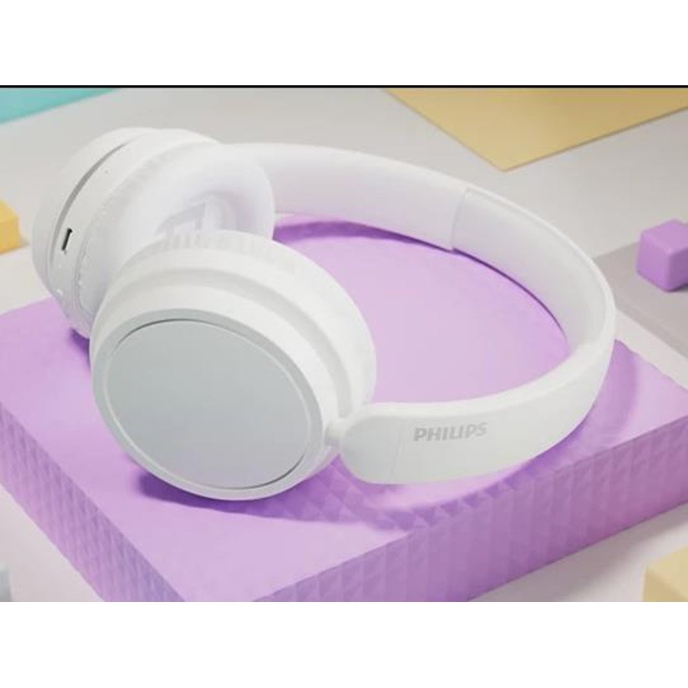 Philips TAH5209WT/00 slušalice, zatvoreni akustični sistem,verzija BT 5.3, do 65h glazbe