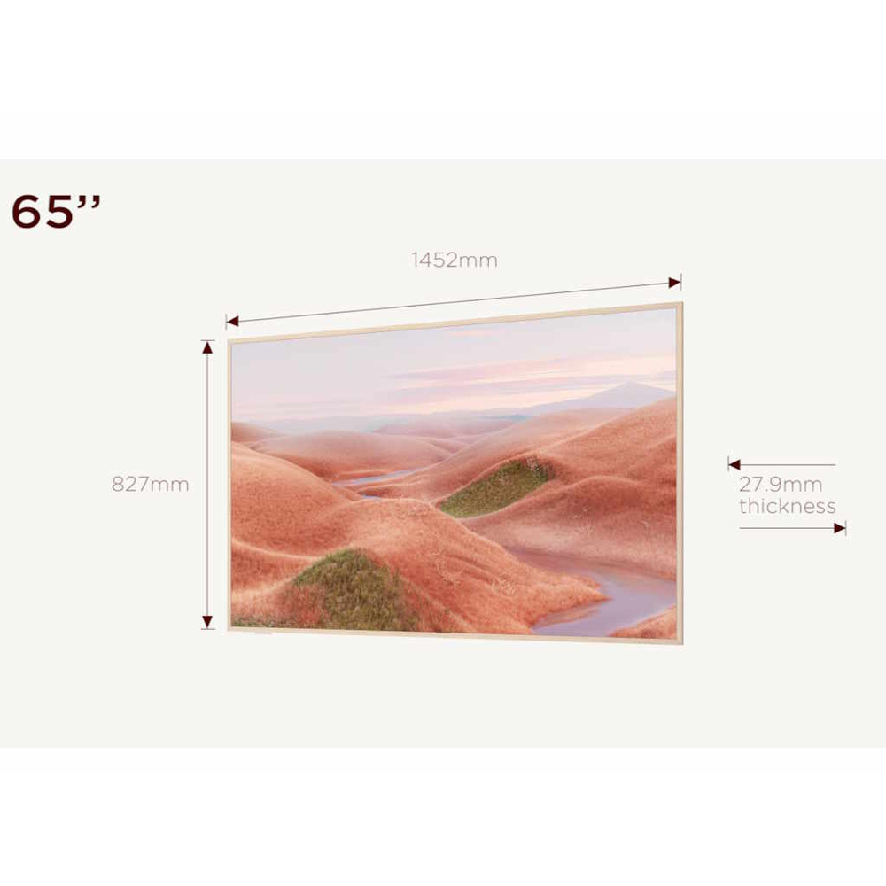 65" TCL A300W NXTVISION 4K QLED TV