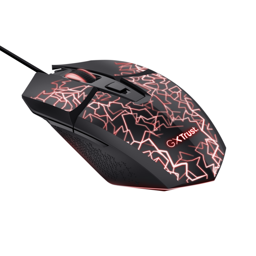 GXT113 FELOX LED GAMING MOUSE, žičani miš, USB-A, 6400 DPI