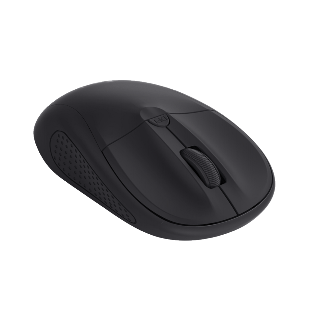 Trust Primo wireless miš, crni 1000-1600 dpi, optički, 4 tipke, USB, 6m wls range
