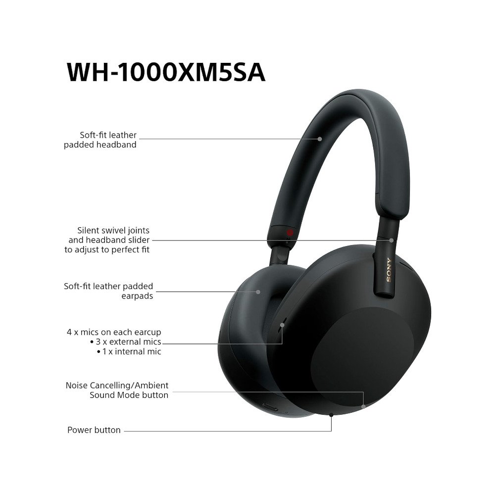 Sony bezične slušalice WH1000X5 ACTIV