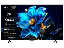 75" TCL 4K QLED TV s Google TV i Dolby Atmos