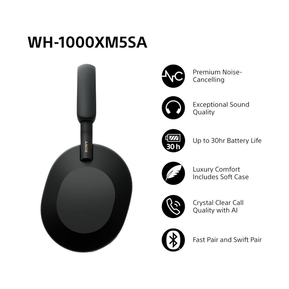 Sony bezične slušalice WH1000X5 ACTIV