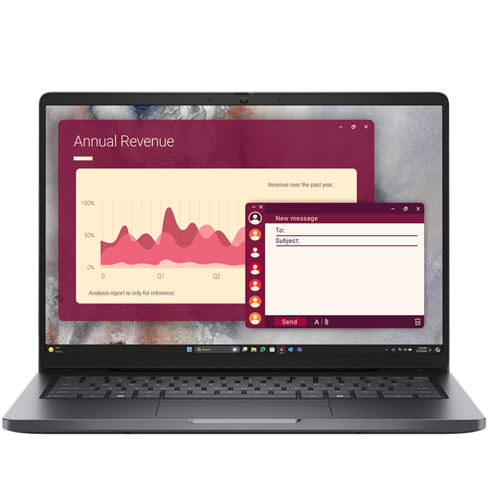 14" Dell Pro 14 x123