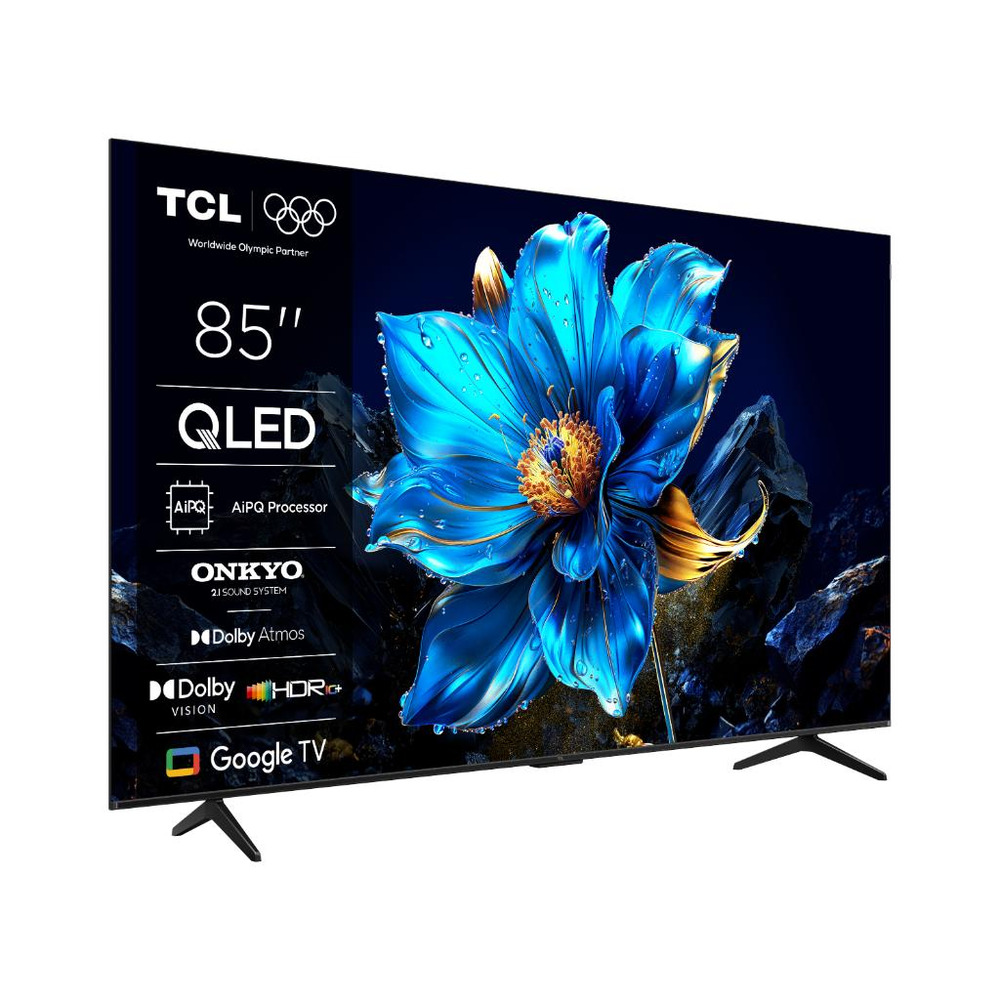 TCL 85"P7K 4K QLED TV 60HzGoogle TV; HDR multi-format;HVA Panel; Game Master; Dolby Atmos;