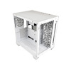 LC-Power Case Gaming 807W Midi-ATX, white, HD Audio, 4x 120mm ARGB fan, 1x USB-C