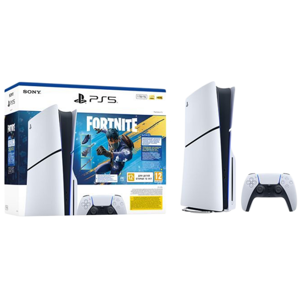 Sony PlayStation 5 Slim E Chassis + Fortnite Flowering Chaos VCH