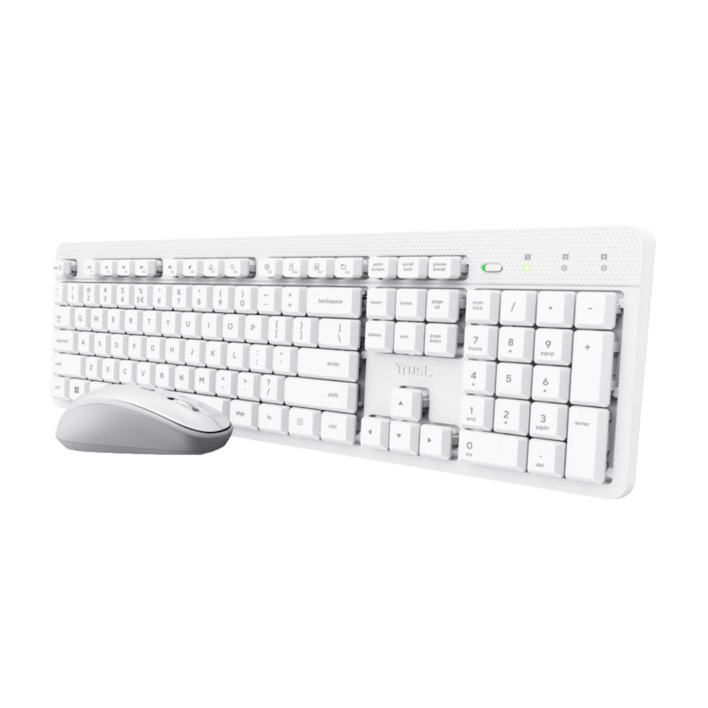 Trust ODY II WRLS set tast+miš, bijela boja