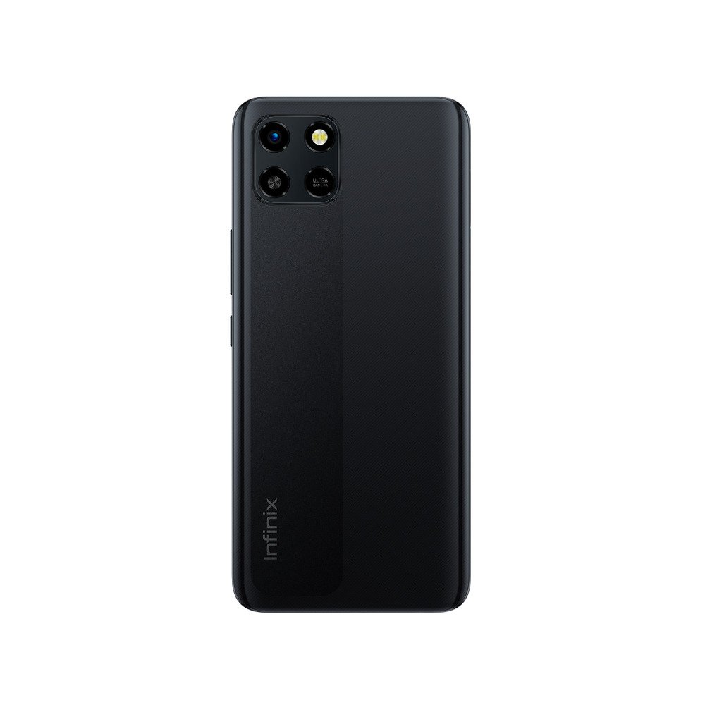 Infinix SMART 6 HD 2+32 Black 6.6 Waterdrop Full screen Mega 5000mAh Battery + Power Marathon