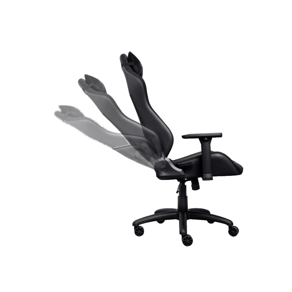 Trust GXT 714 gaming stolica RUYA, crna, udobna, podesiva, ergonomska, eco materijal