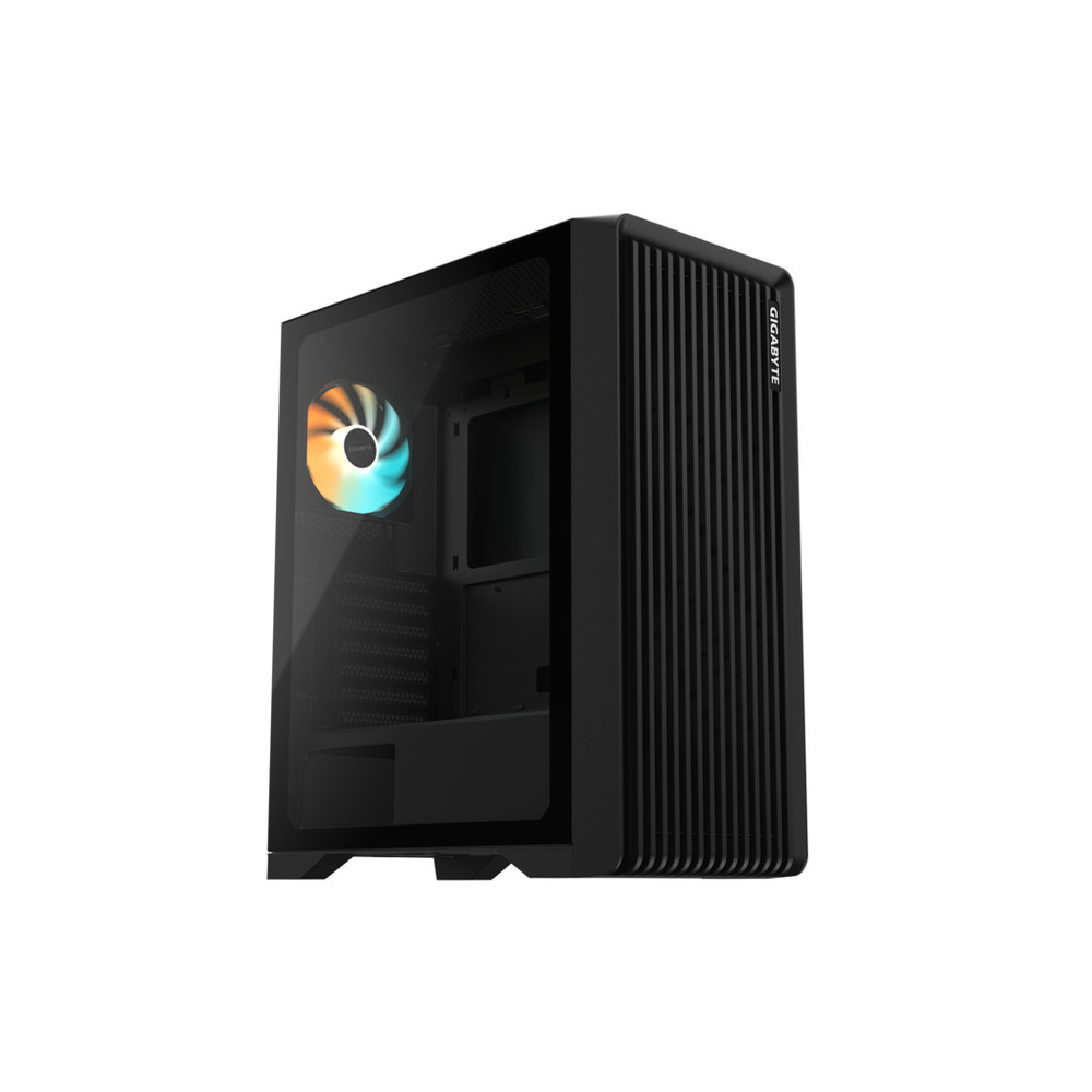 Gigabyte C103Glass Global Case Mid-tower, ATX, Black 1x ARGB fan