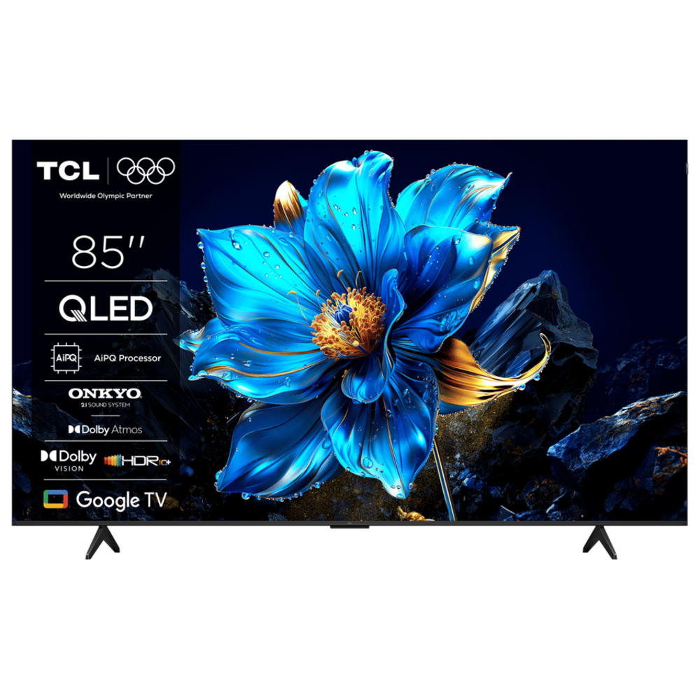 TCL 85"P7K 4K QLED TV 60HzGoogle TV; HDR multi-format;HVA Panel; Game Master; Dolby Atmos;