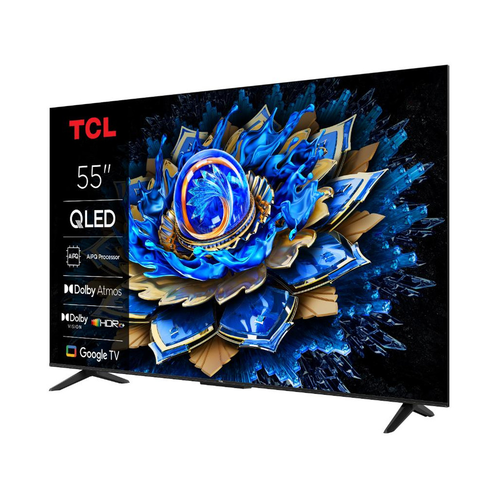 TCL 55"T69C 4K QLED Google TV60Hz (120Hz FHD), Dolby Atmos;Dolby Vision, Onkyo 2.0, 350 nits
