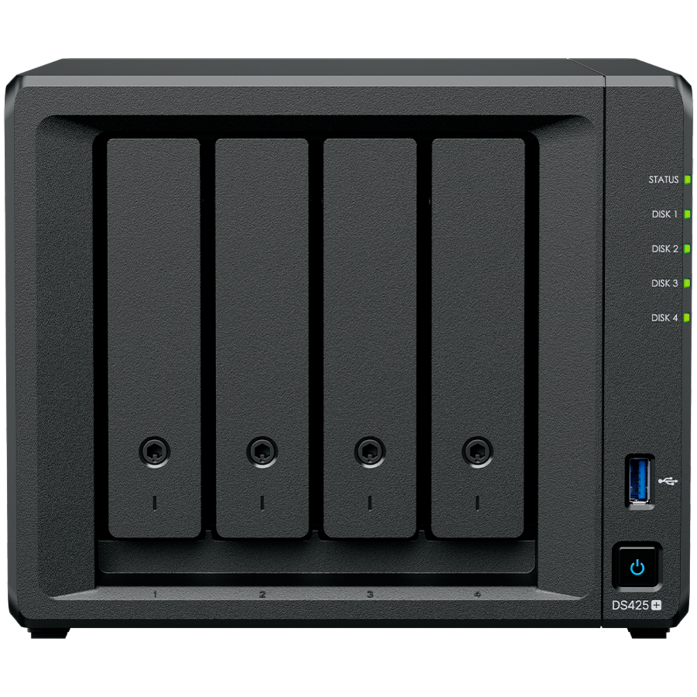 Synology DS425+ Tower NAS sa 4-bay i Intel Celeron