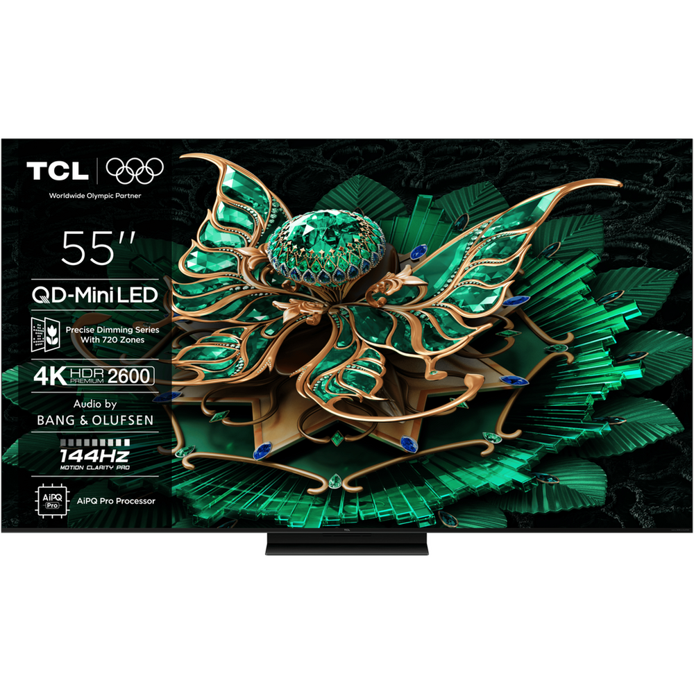 TCL 55" C7K 4K QD-Mini LED TV 144Hz Google TV
