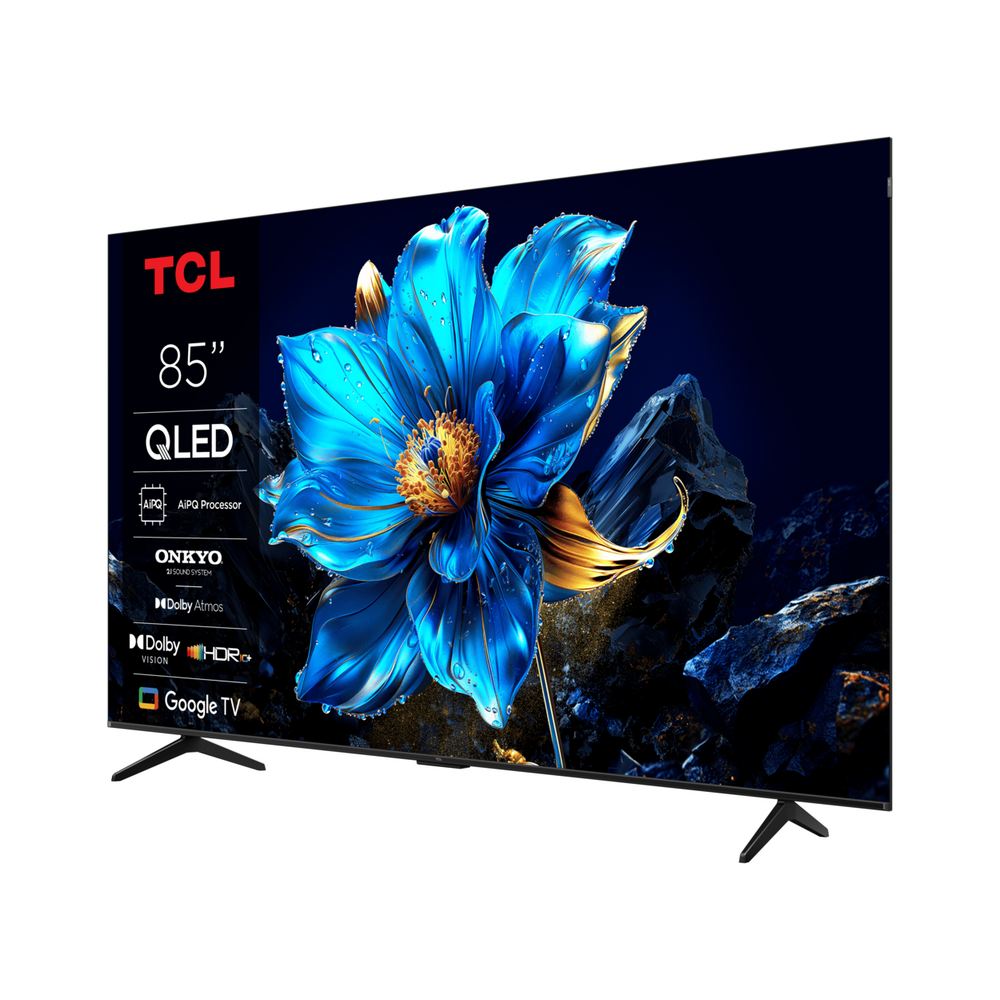 TCL 85"P7K 4K QLED TV 60HzGoogle TV; HDR multi-format;HVA Panel; Game Master; Dolby Atmos;