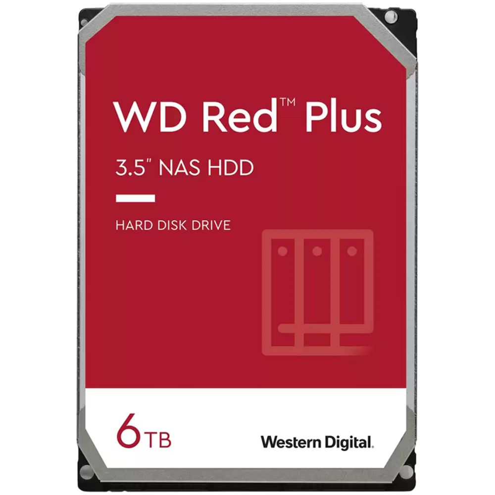 WD Red Plus 6TB 3.5'' HDD