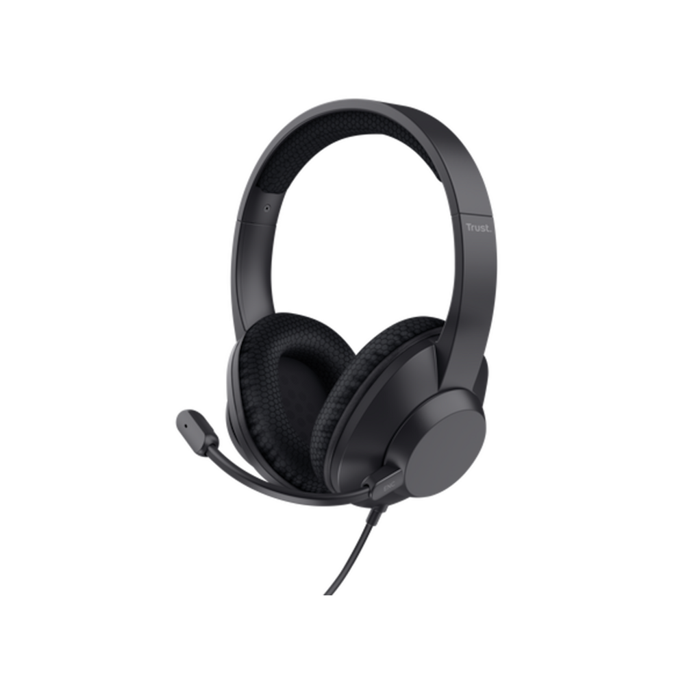 Trust Ayda Max USB-ENC žičaneslušalice, noise-cancellingmikrofon, stereo, crne