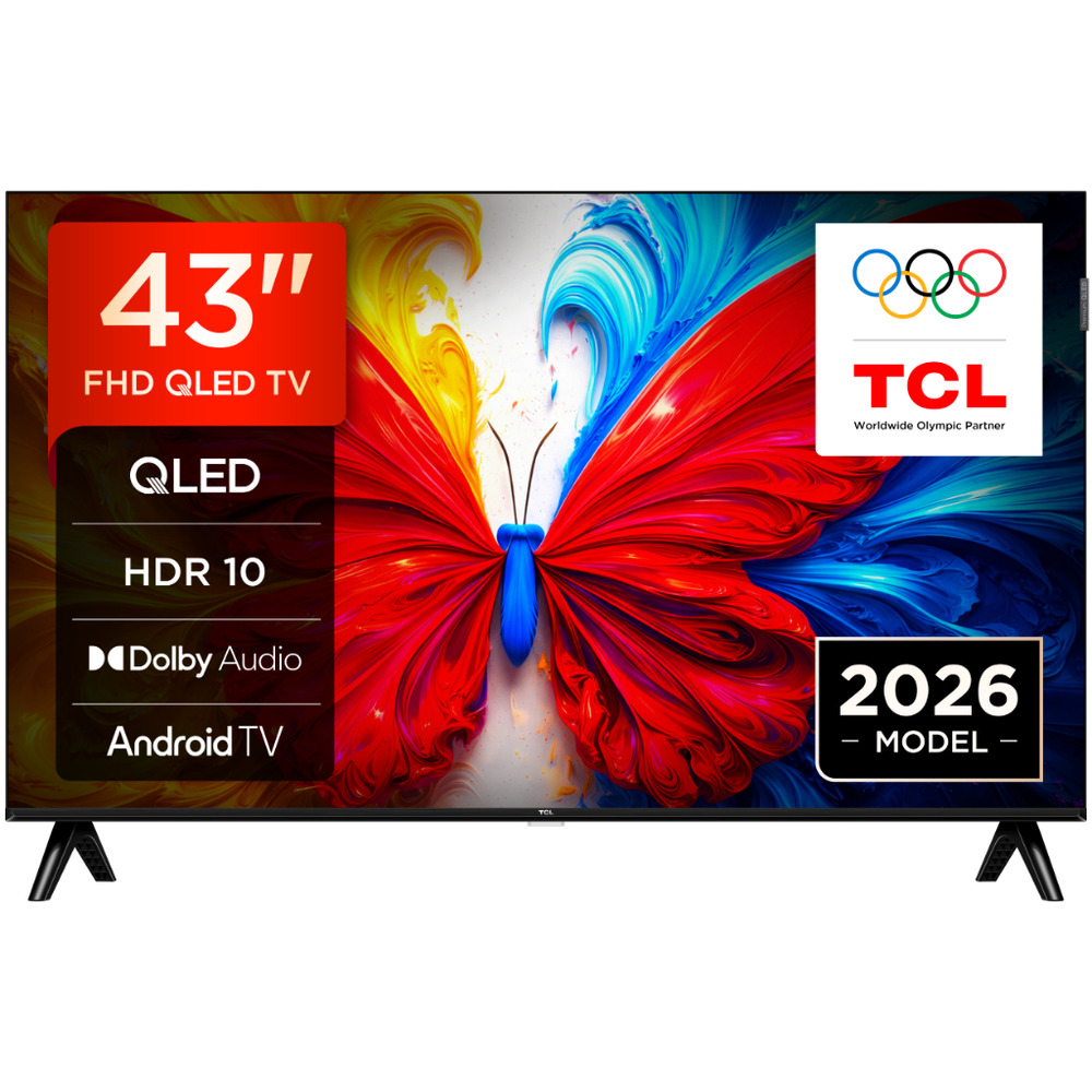 43" TCL FHD QLED