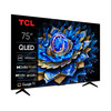 TCL 75"T69C 4K QLED Google TV60Hz (120Hz FHD), Dolby Atmos;Dolby Vision, Onkyo 2.0, 350 nits