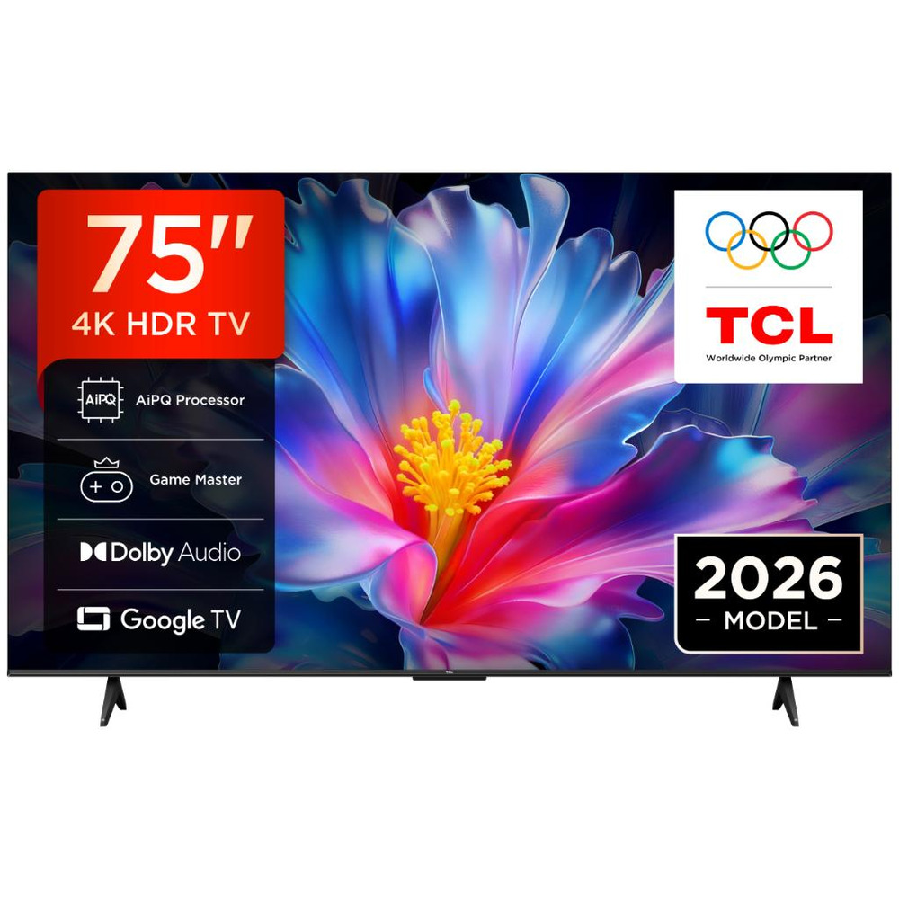 75" TCL P6L 4K UHD Google